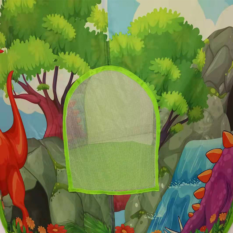 Dinosaur Kids castle tent for Toddler Boys & Girls Foldable Dino Indoor Outdoor Playhouse Fort with Games