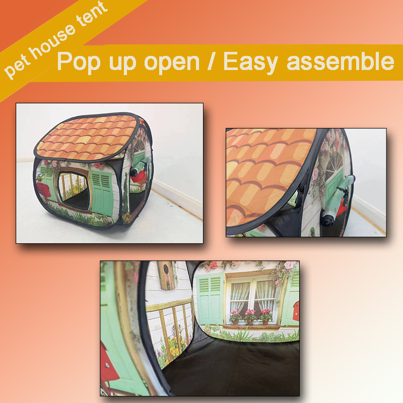 Wholesale Pop Up Pet Cat House Tent