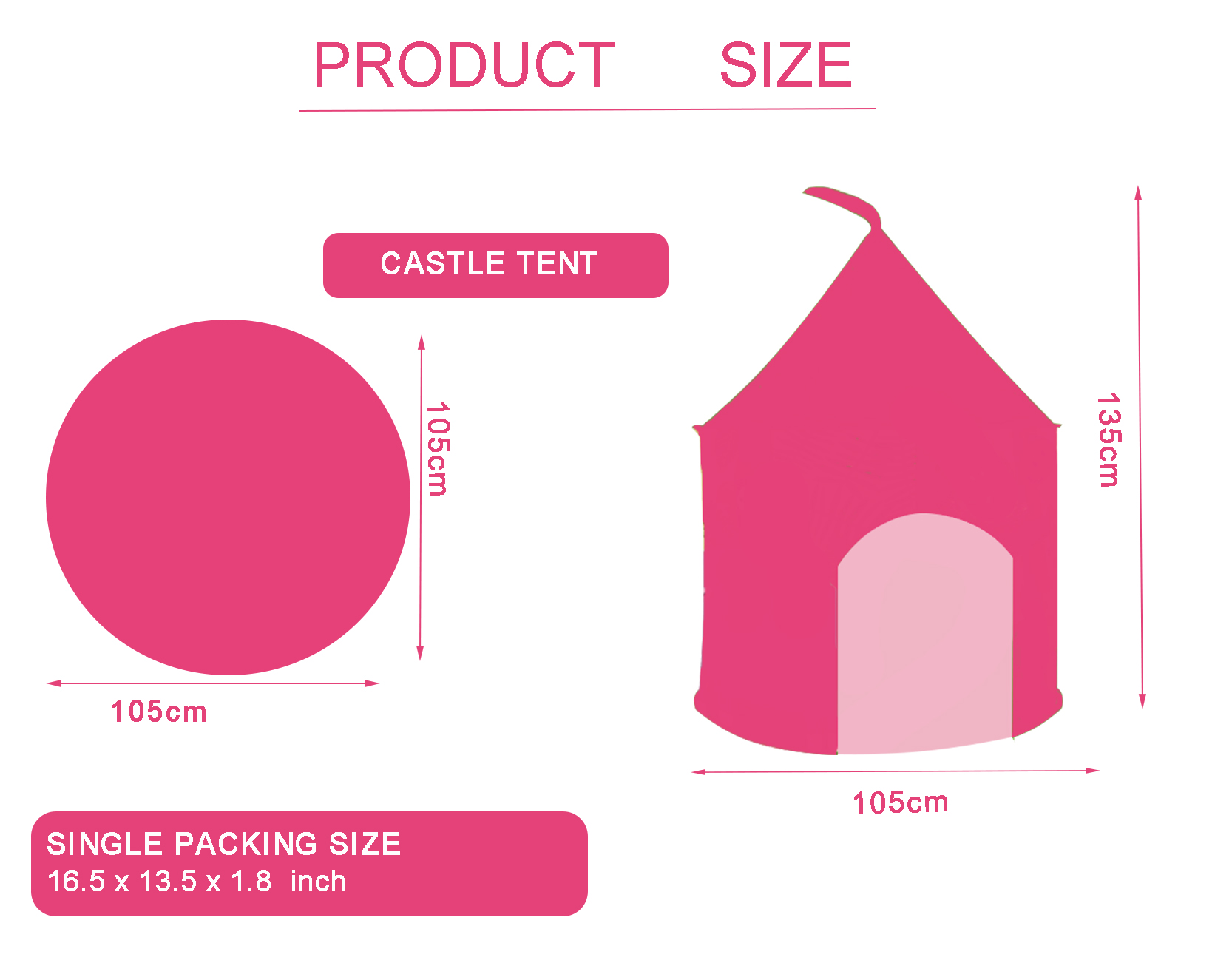 castle play tent