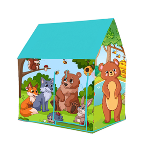 New Design Happy Forest Toy Tent Play House With Carry Bag Easy Assemble