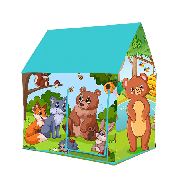 New Design Happy Forest Toy Tent Play House With Carry Bag Easy Assemble