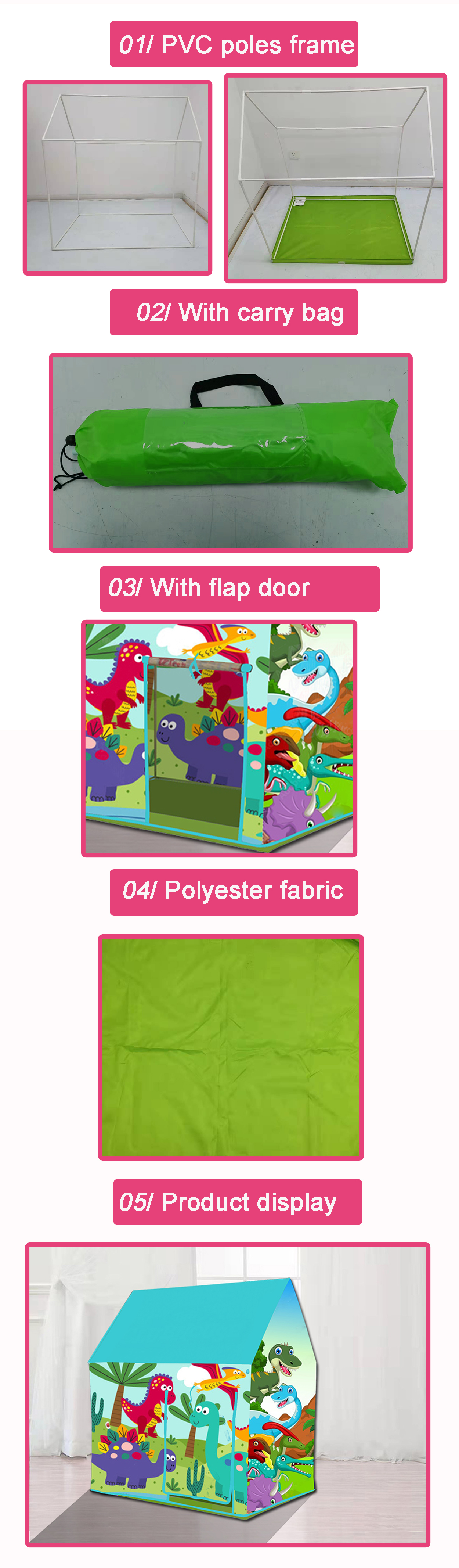 dinosaur play house