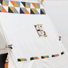 Portable Foldable Easy Assembling White CottonTeepee Tent House Playhouse For Girl, Boys
