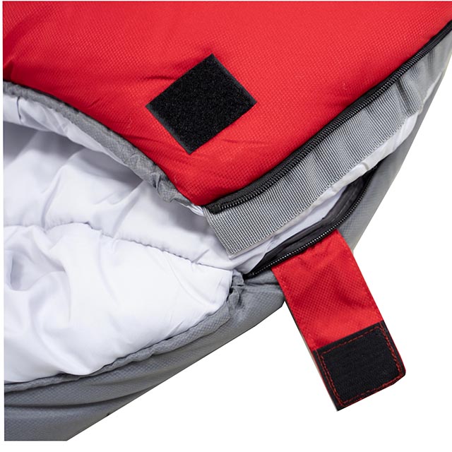 Comfort Lightweight Portable Red Soft liner camping Sleeping Bag for Adults