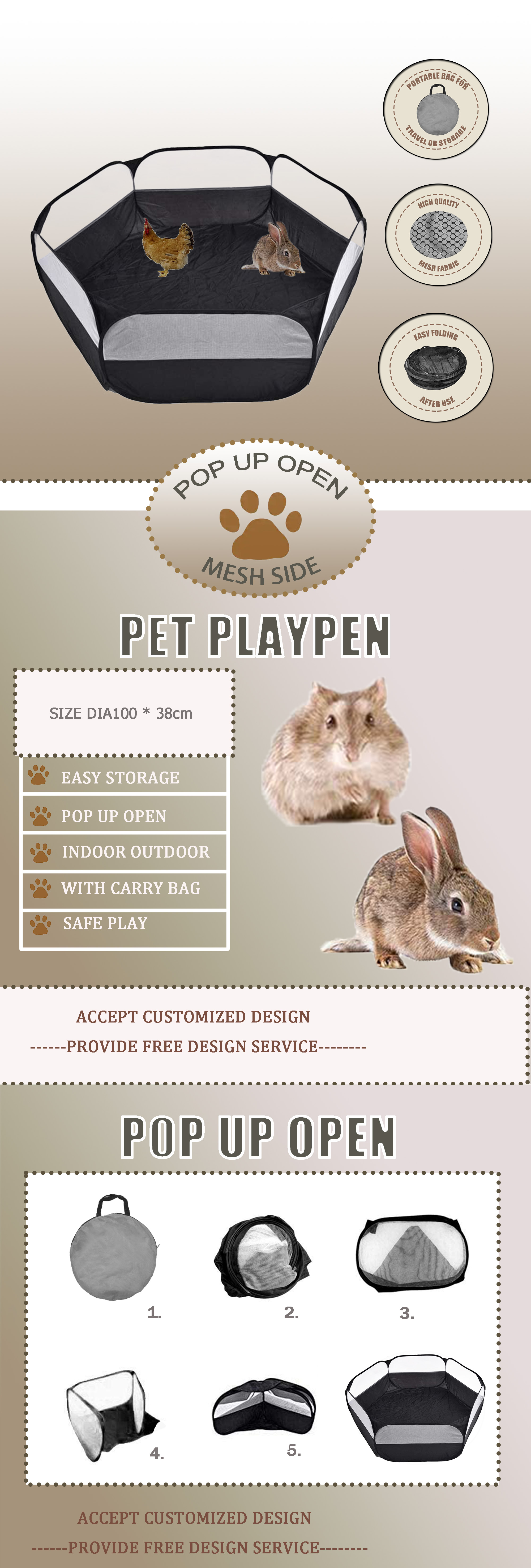 pet play tents