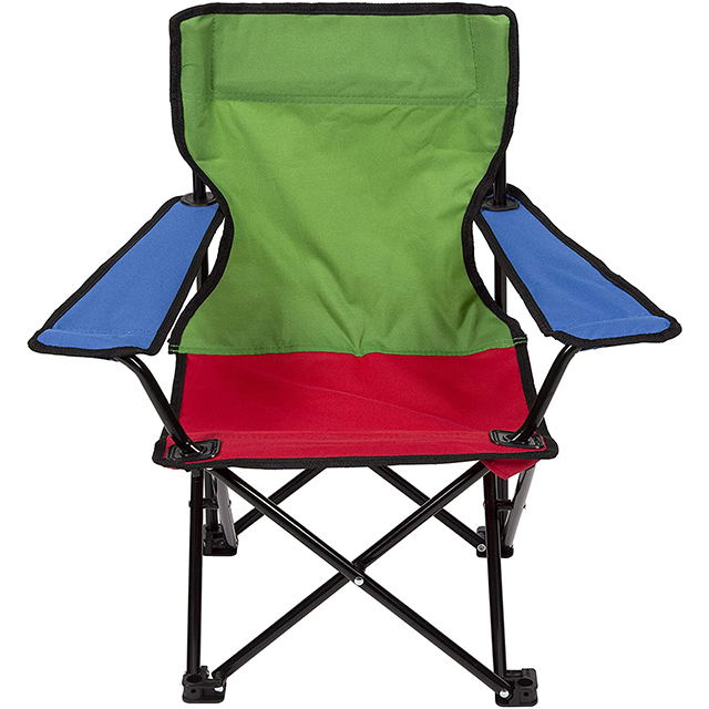 Tri-Color Wholesale Cheap Outdoor Travel Beach Portable Folding Camping Chair Use For Outdoor Indoor