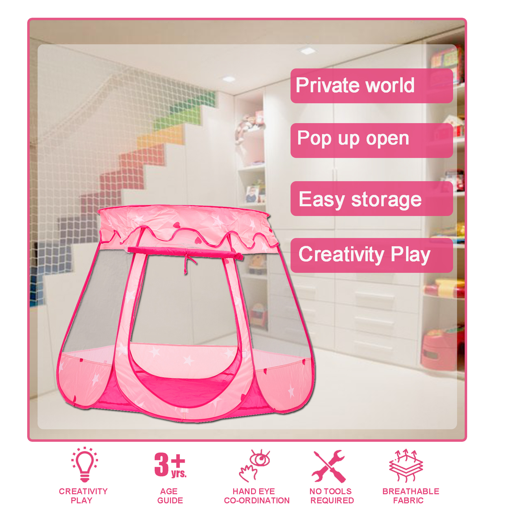 princess play tent
