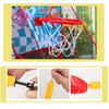 Kids Indoor Basketball Arcade Game Portable Hoop Game with Ball Pump Indoor Outdoor Sports
