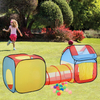 3 in 1 Foldable Kids Pop Up Play House Tent Tunnel set Child Gift Toy