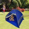 Blue Pop Up Beach Tent Sun Shelter Anti UV Protection
