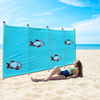 OEM Printing polyester windbreak beach for beach garden camping