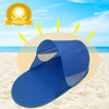 Blue Portable Easy Set-up Beach Tent Automatic Pop Up Instant Beach Shade 
