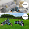3-Way Pet Cat Tunnel ,Easy Travel and Storage Collapsible Interactive Durable Portable Tear-Resistant Toy Tent For Cat Pet small animal