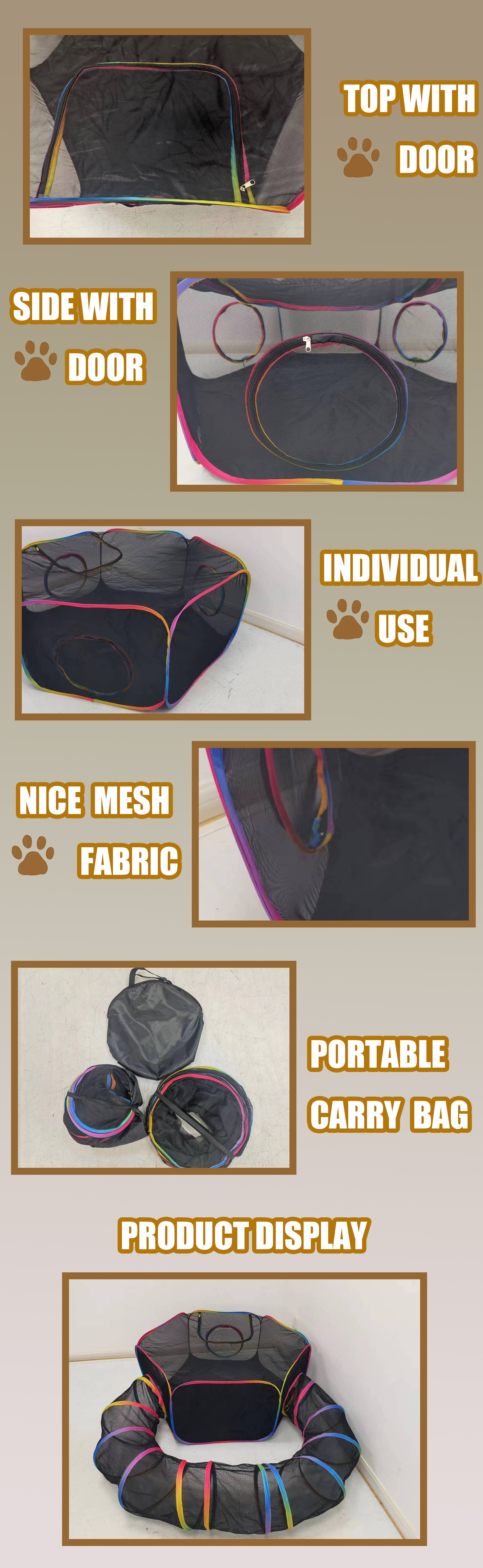 Pet play tent