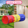 Multicolor stripe Easy to Set Up and Sturdy high quality cheap price color Customized Crawl Through Play Tunnel Toy