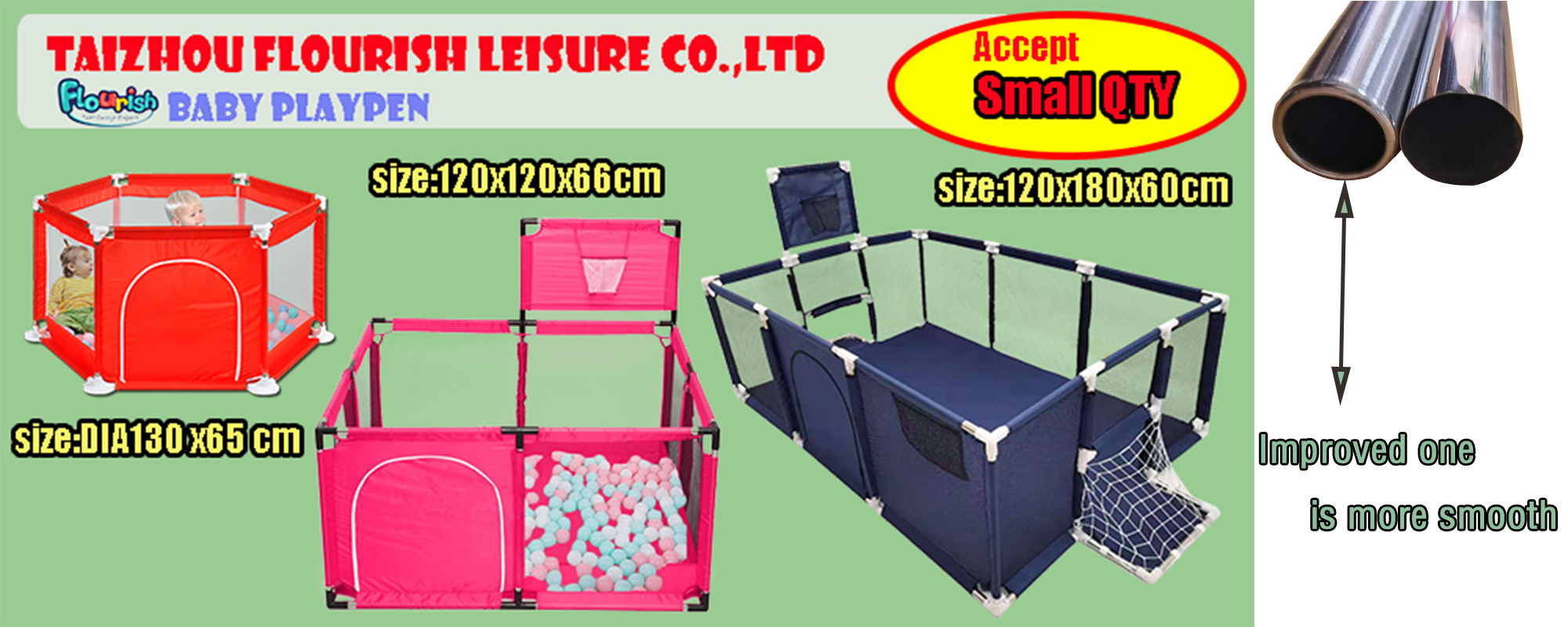 Improved kids playpen