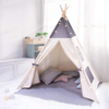 Amazon Cotton White Teepee Tent with Lighting Kids Playhouse, with Portable Carry Bag,Use For Indoor Outdoor