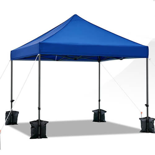 Blue gazebo 