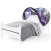 Spaceship Theme Unisex Dream Bed Tent for Kids Boys and Girls, Children's Bed Reading Privacy Canopy w/ Storage Bag