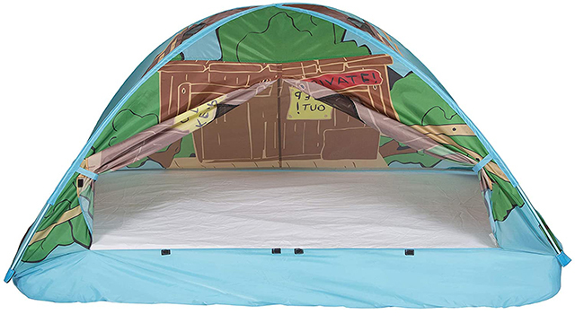 Twin Size Kids Tree House Bed Tent Playhouse,Dream Tents For Girls Boys
