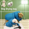 Pet Drying Coat Animal Hair Fast Drying Coat 360° Evenly Blow Dry Suitable for Dogs and Cats After Bath