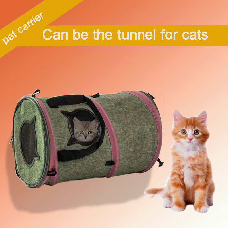 Wholesale Portable Cat Carrier Pet Travel Bag 3 IN 1 Design Use Indoor Outdoor Cat House