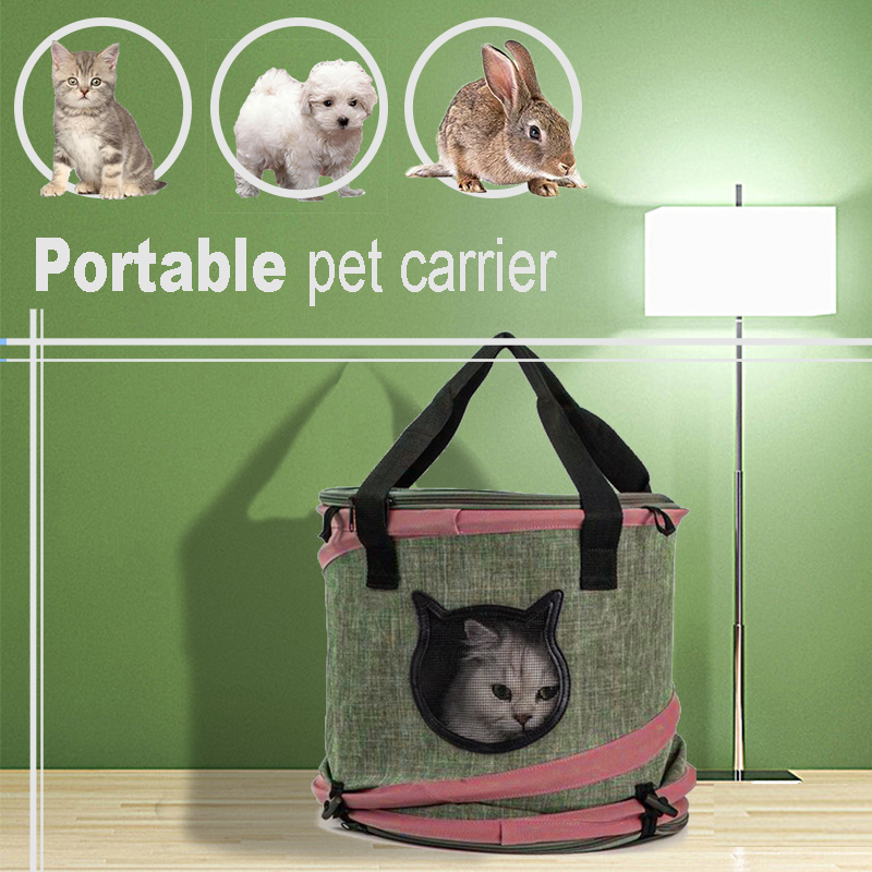 Wholesale Portable Cat Carrier Pet Travel Bag 3 IN 1 Design Use Indoor Outdoor Cat House