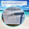 New Design Wholesale Custom Printed Windbreak Holiday Garden Camping Beach Sun Shade 