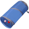 Top selling Use For Cats Kittens Rabbits Puppies Crinkle CollapsibleBlue Short Pet Tunnel for Indoor Outdoor
