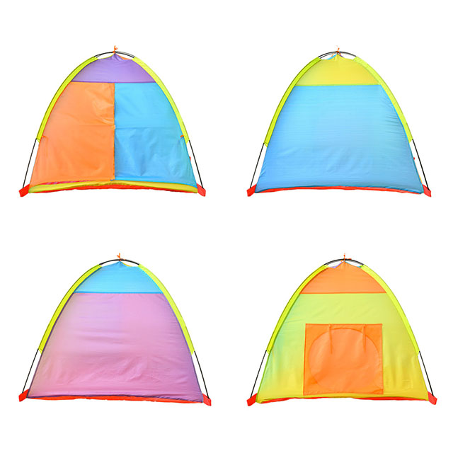 colorful dome tent 