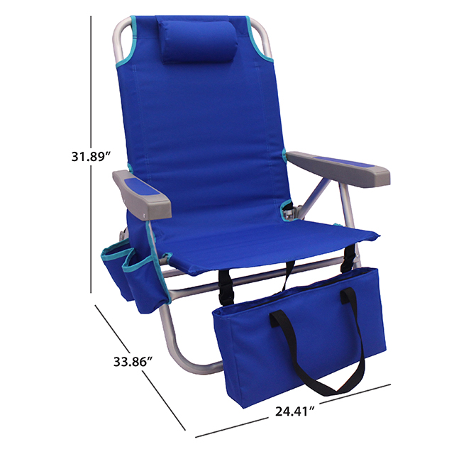 blue beach chair 