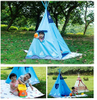 Blue unique design pirate ship kids teepee play tent ,easy set up and foldable playhouse for indoor outdoor