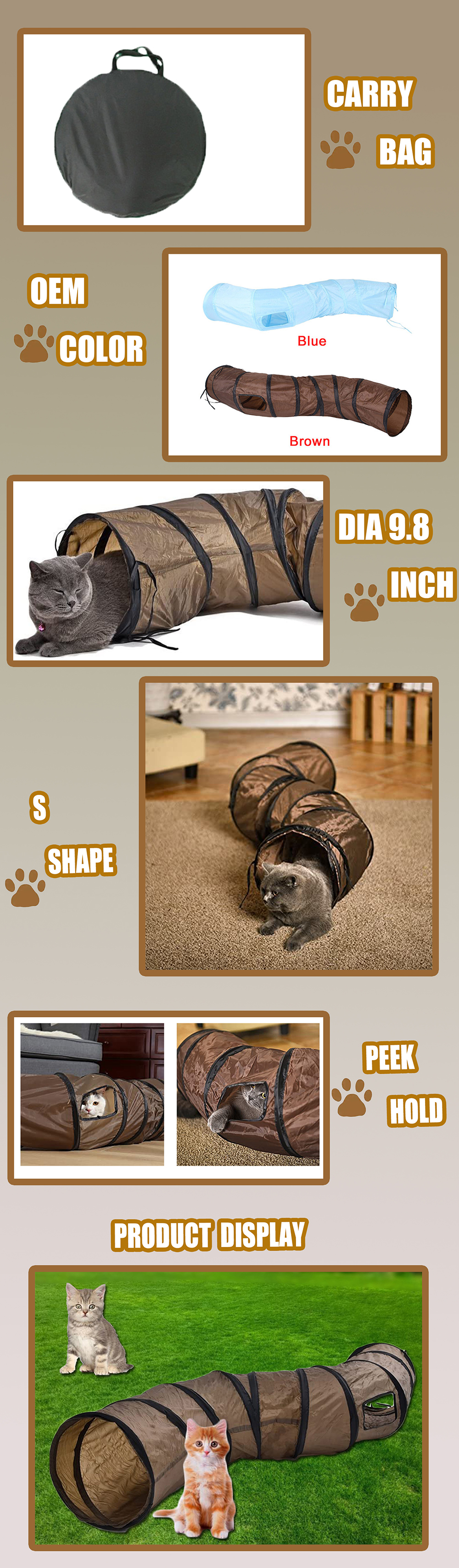 pet tunnel tent