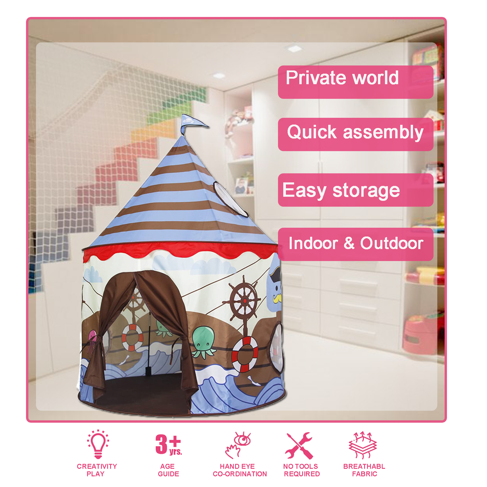 pirate castle tent