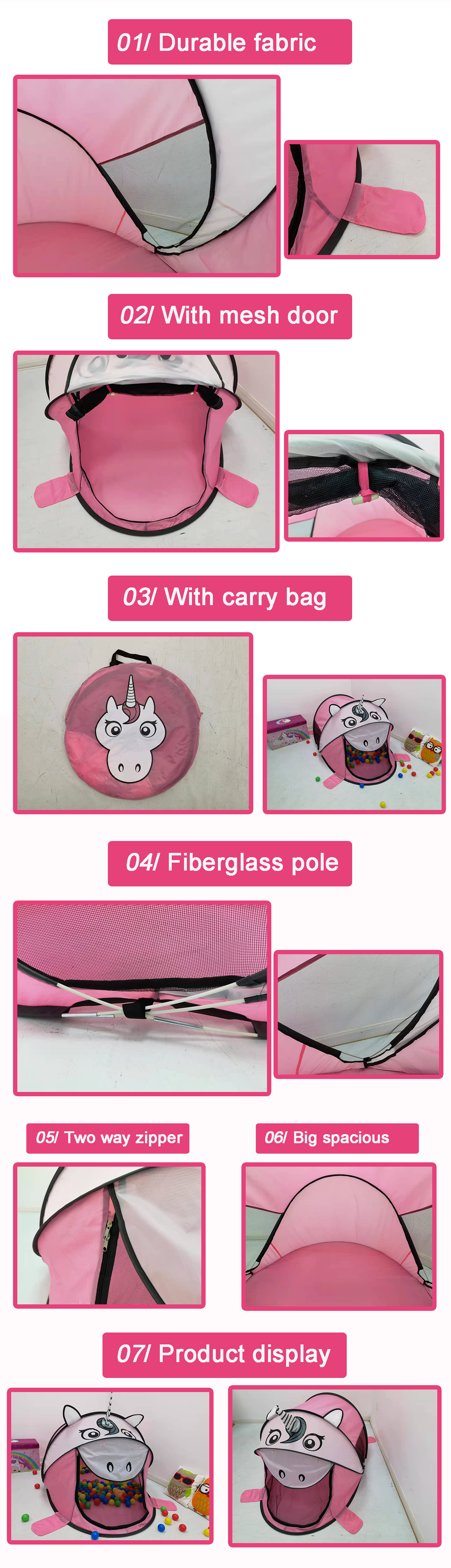 pop up unicorn tent
