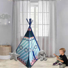 Flourish easy folding new design PVC poles polyester material Indian kids teepee tent with protable carry bag use for indoor outdoor