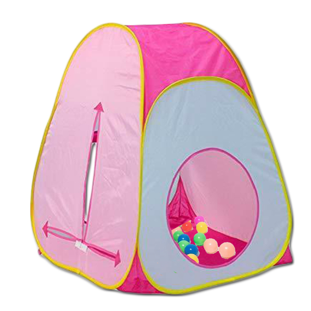Colorful Kids Children Pop Up House Play Tent For Indoor-Outdoor Play Fun Pit Ball Game