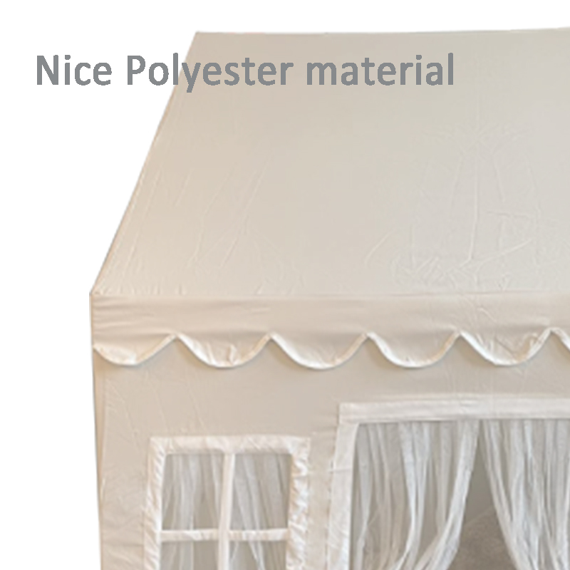 Kids White Sweet House Tent For Grils Boys Toddler Play Game