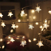 White Kids Play Teepee Tent For Girls boys toddlers With Star Lighting