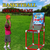 Kids Indoor Basketball Arcade Game Portable Hoop Game with Ball Pump Indoor Outdoor Sports