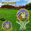 OEM Design Basketball hoop Toy Lovely Detachable Folding Baby Basketball Hanging Board for Gift