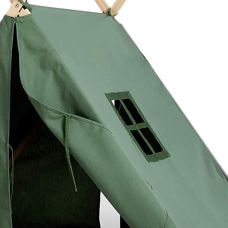 Sweet Green Play Teepee Tent Great Play House For Kids Boys Girls