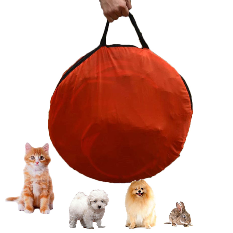 Outdoor Cat Enclosures Cage Tent Pet Play House 3 Levels of Jumping Tower Hexagon Tent With 1 Tunne