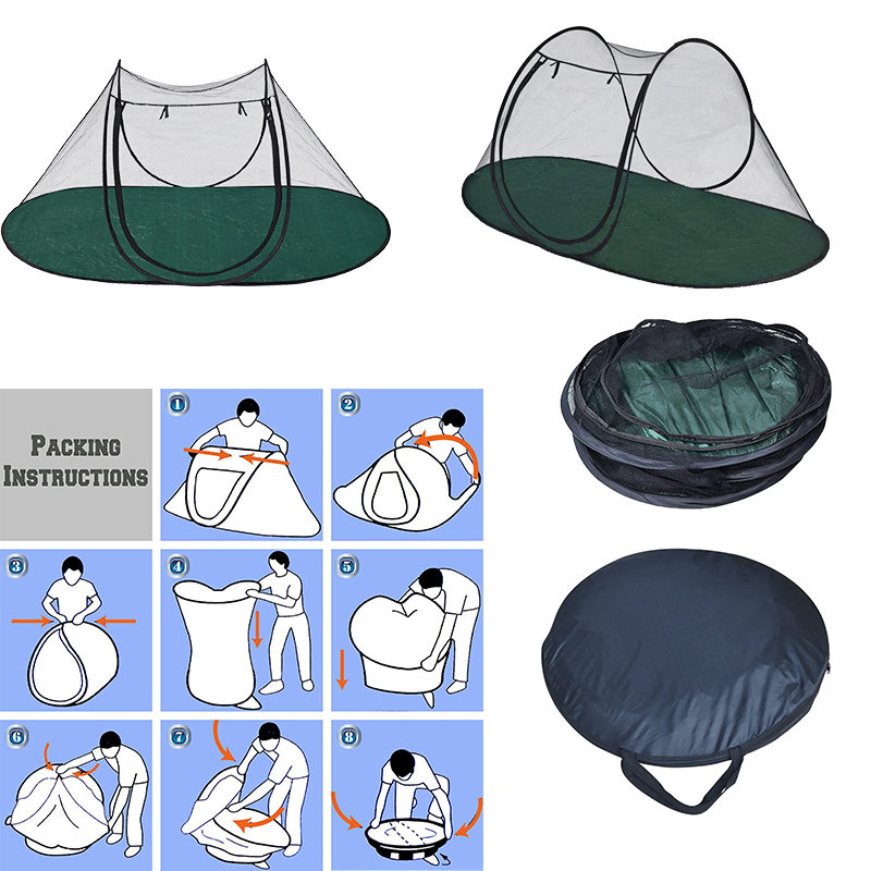 Pet Camping Tent Playpens Cage for Dogs Cats