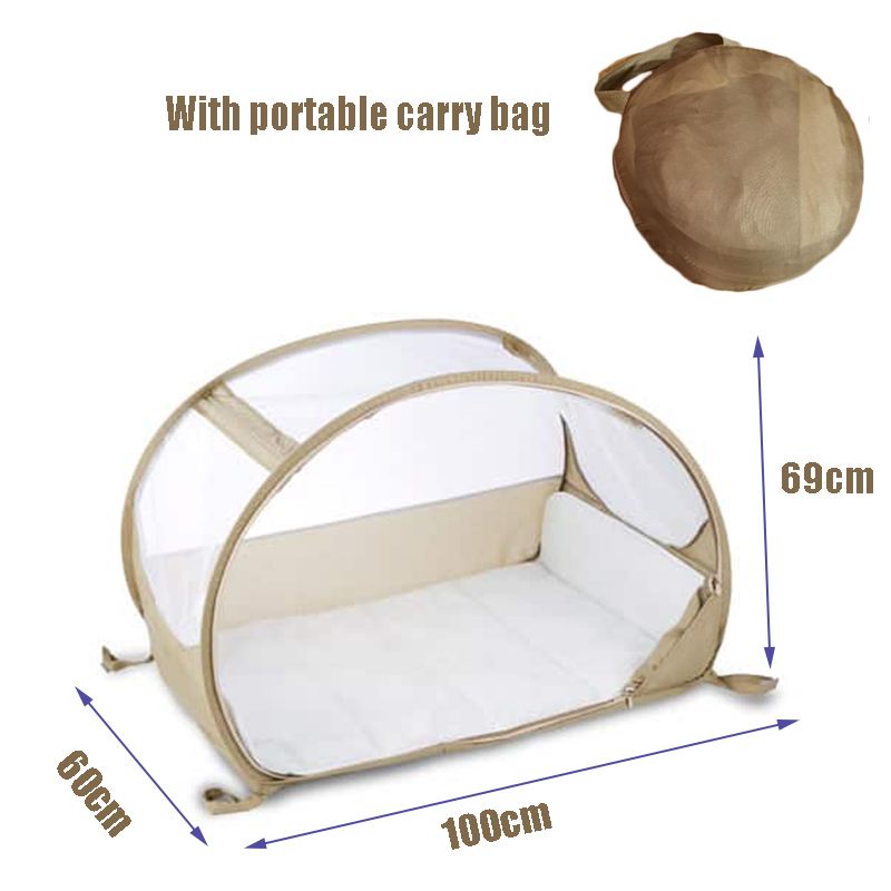 Portable Foldable Pop-Up Travel Bubble Cot Baby Bed