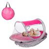 Pink Baby Beach Tent Foldable Portable Kids Travel Bed