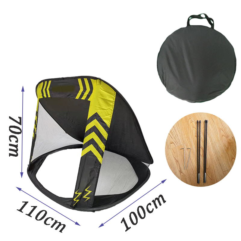 Foldable Soccer Goal Net Portable Football Practice Net Kids Soccer Gate with Carry Bag