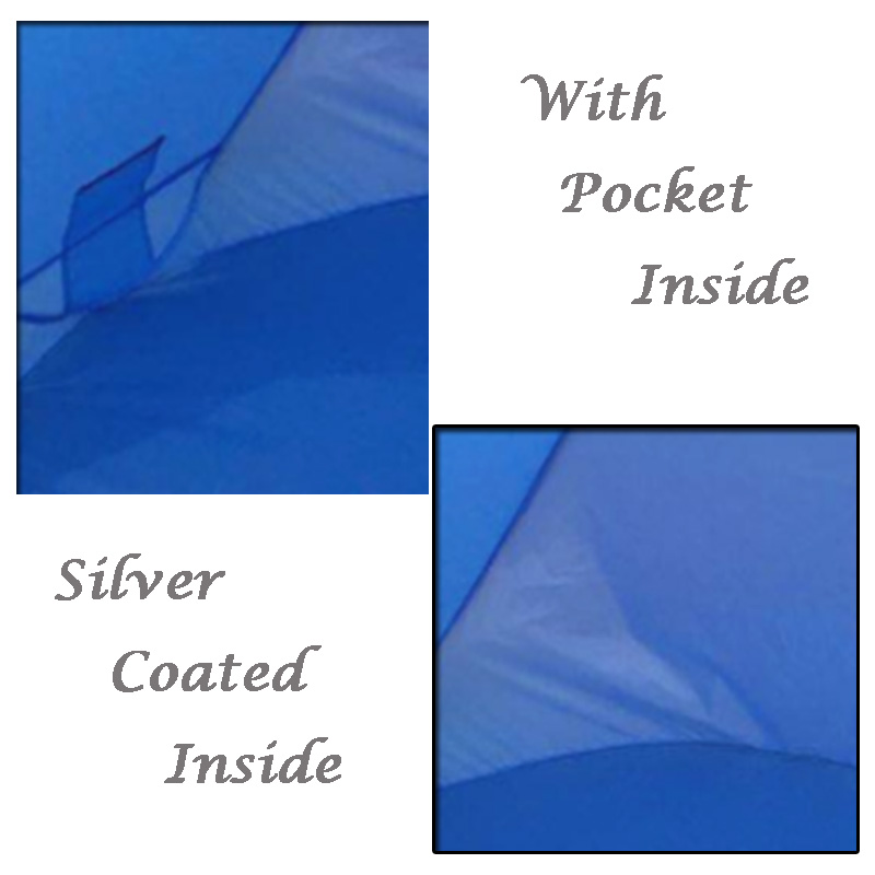 OEM Color Large Pop Up Portable Foldable Beach Tent Sun Shelter