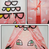 Pink Sweet House Design Kids Play Teepee House Tent With Portable Carry Bag