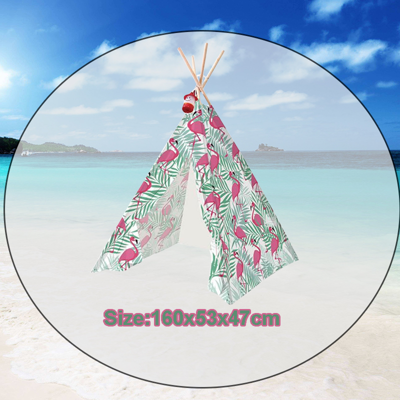 Cute Crane Summer Kids Leisure Series Include Canopy Kids Chair Teepee Tent